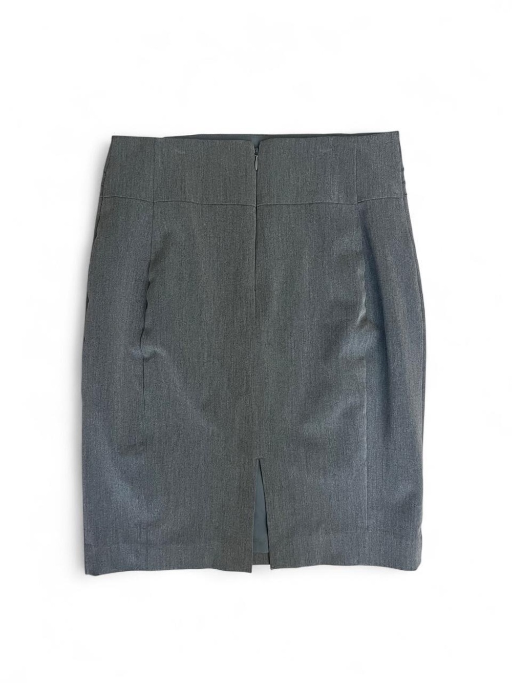 Express Charcoal Gray Pencil Skirt
